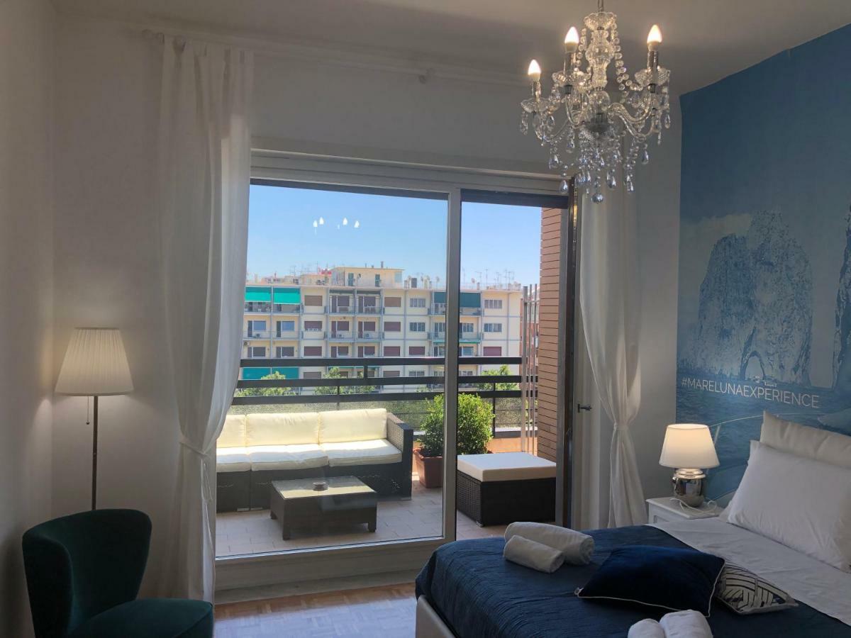 Mareluna Penthouse - Luxury Suites Salerno Exterior foto